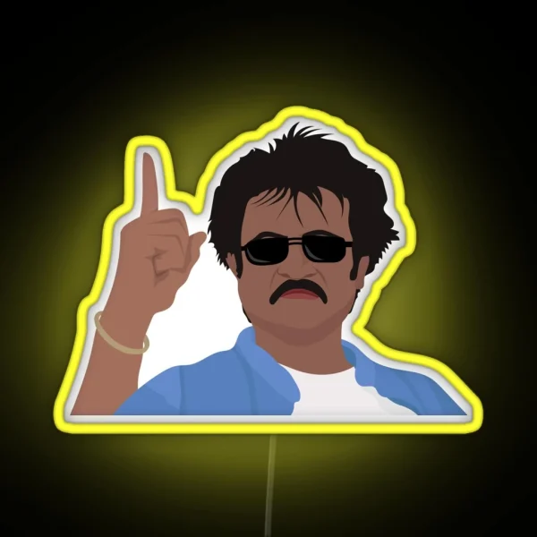 Rajini Padayappa RGB Neon Sign