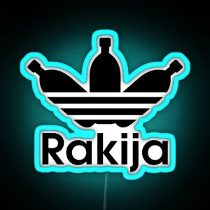 Rakija Balkan RGB Neon Sign