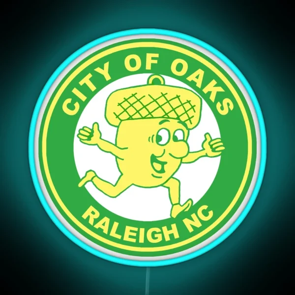 Raleigh Acorn Guy RGB Neon Sign