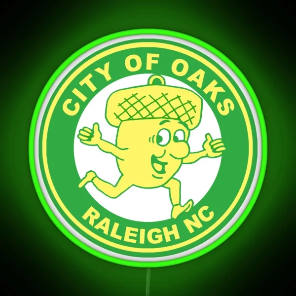 Raleigh Acorn Guy RGB Neon Sign