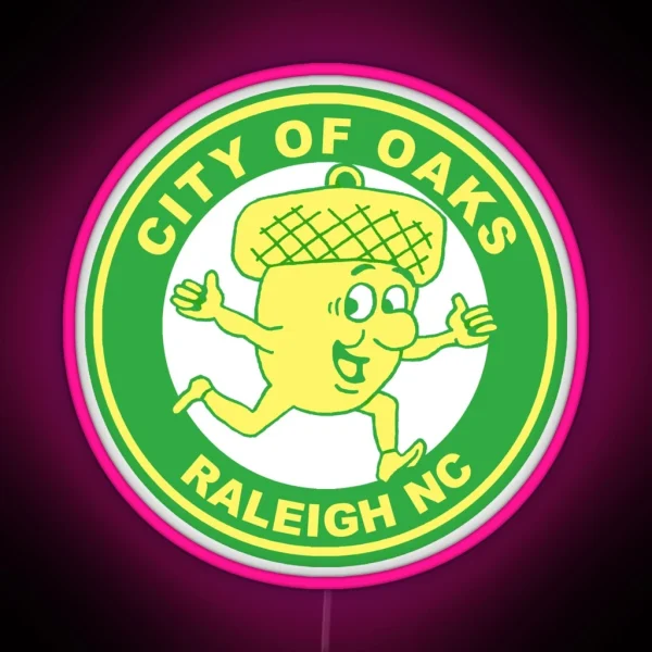 Raleigh Acorn Guy RGB Neon Sign