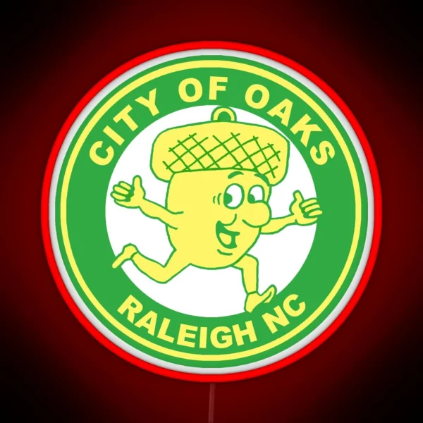 Raleigh Acorn Guy RGB Neon Sign
