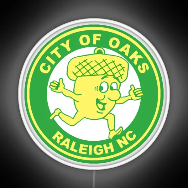 Raleigh Acorn Guy RGB Neon Sign