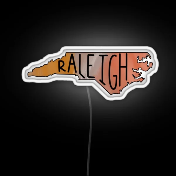 Raleigh Marbled 2 0r RGB Neon Sign