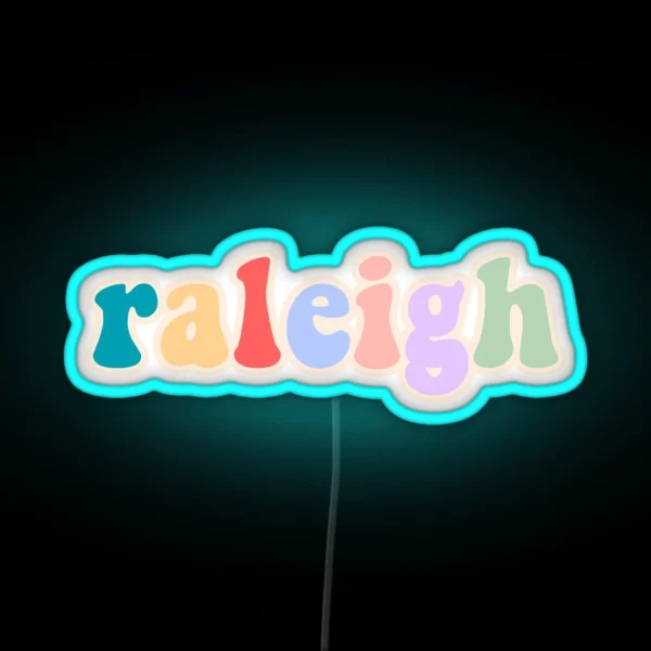 Raleigh RGB Neon Sign