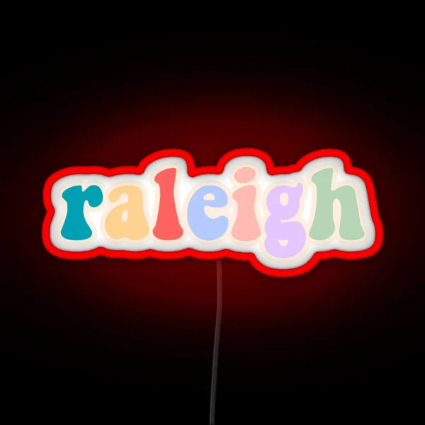Raleigh RGB Neon Sign