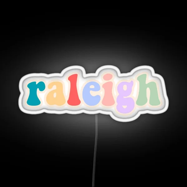 Raleigh RGB Neon Sign
