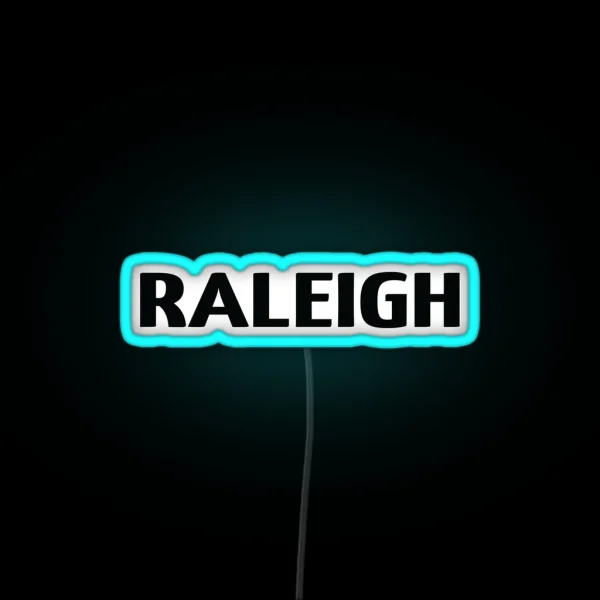 Raleigh RGB Neon Sign