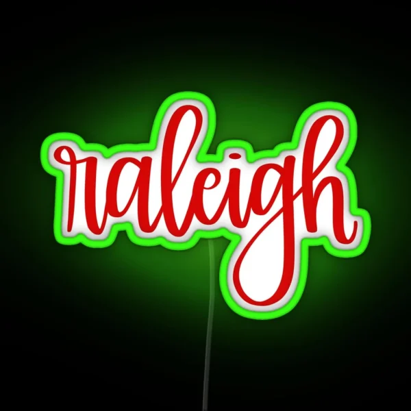 Raleigh RGB Neon Sign