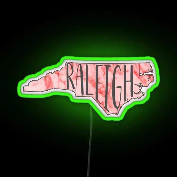 Raleigh RGB Neon Sign