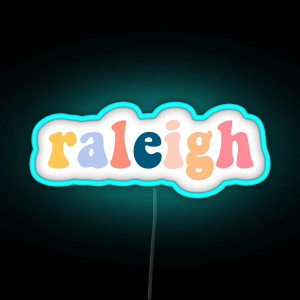 Raleigh RGB Neon Sign