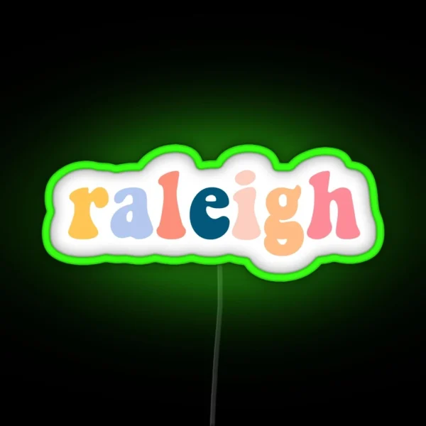 Raleigh RGB Neon Sign