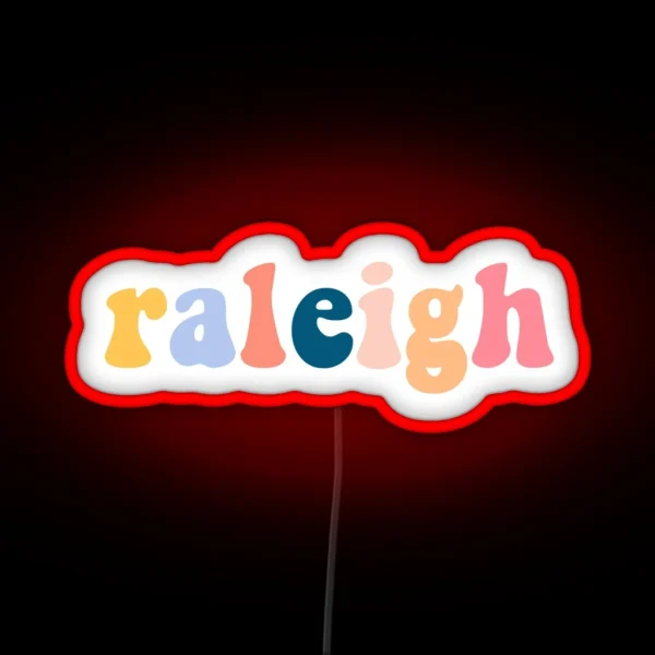 Raleigh RGB Neon Sign