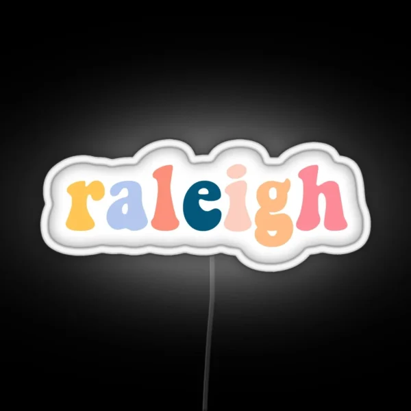 Raleigh RGB Neon Sign