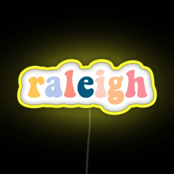 Raleigh RGB Neon Sign