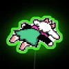 Vocaloid idol Ralsei's vibrant Splat logo in radiant RGB glow