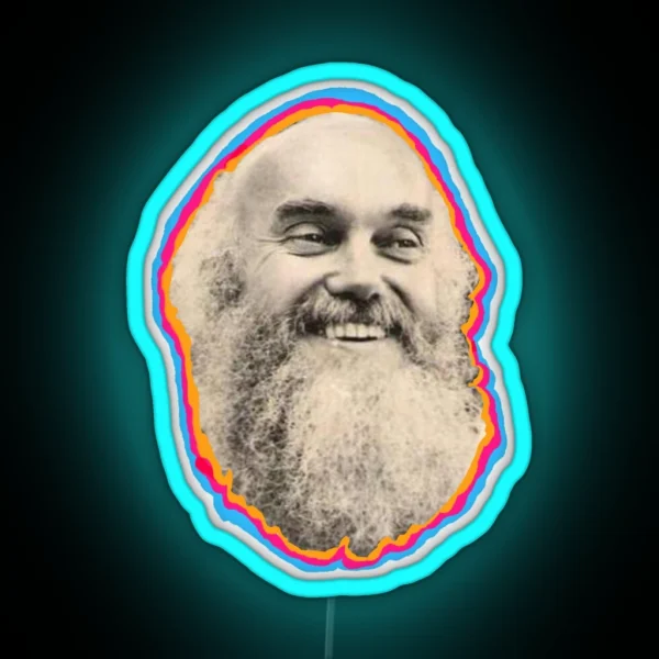 Ram Dass Goes Funky RGB Neon Sign