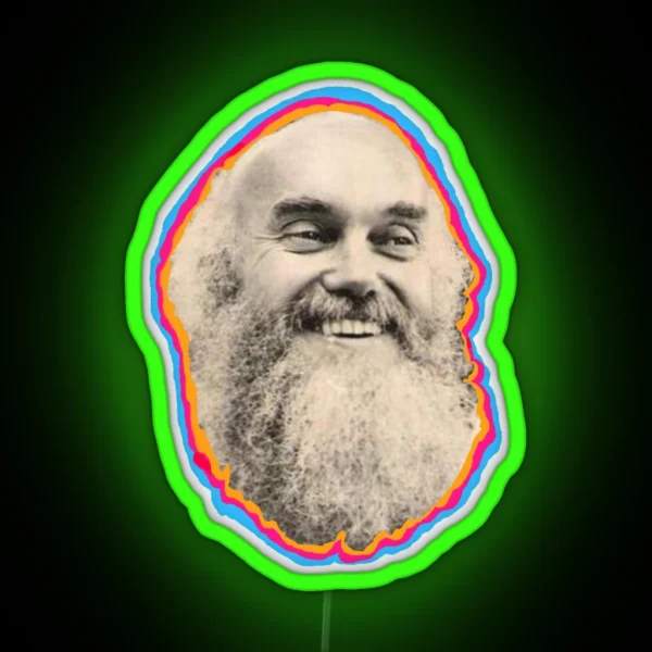 Ram Dass Goes Funky RGB Neon Sign