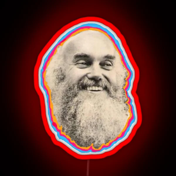 Ram Dass Goes Funky RGB Neon Sign