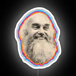 Ram Dass Goes Funky RGB Neon Sign