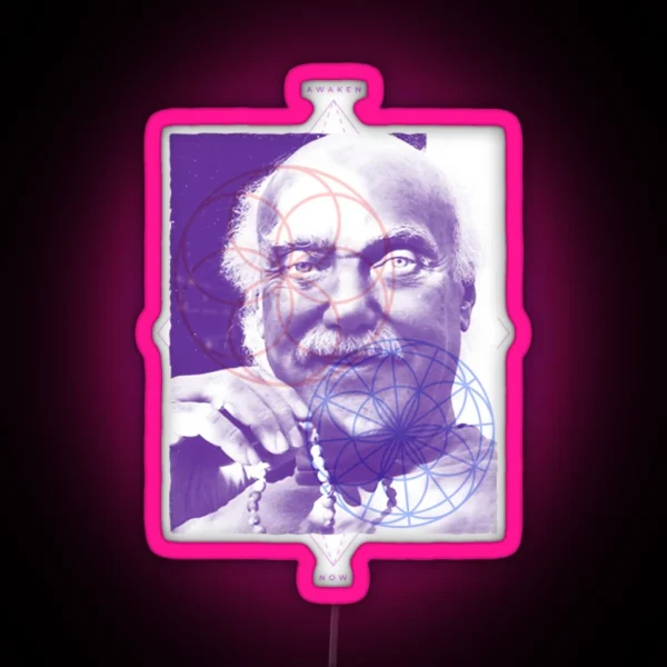Ram Dass RGB Neon Sign