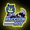 Vibrant RGB Neon Sign with Raccoon Bot LED Display Illumination