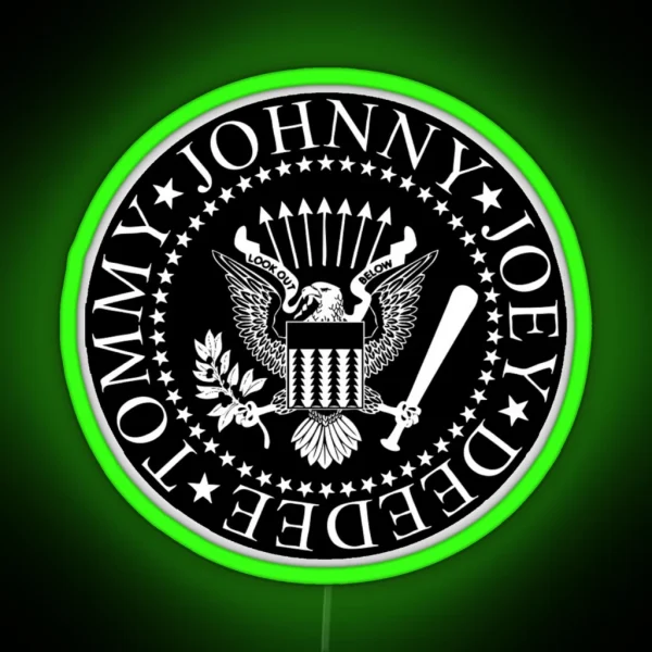 RAMONES RGB Neon Sign
