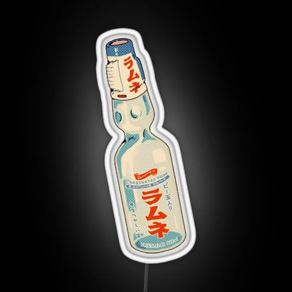 Ramune Japanese Soda Bottle RGB Neon Sign