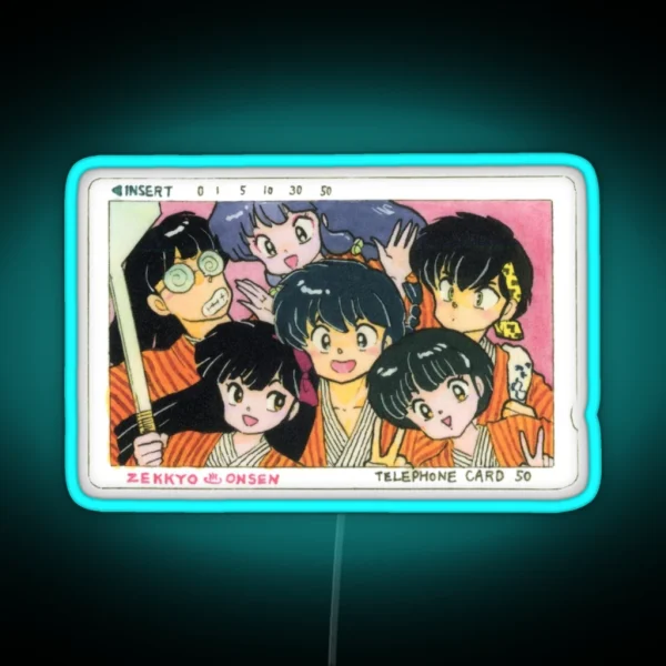 Ranma RGB Neon Sign
