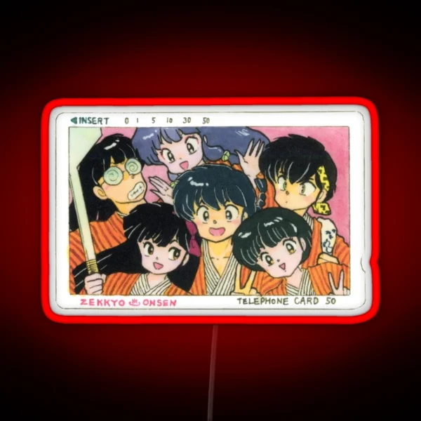 Ranma RGB Neon Sign