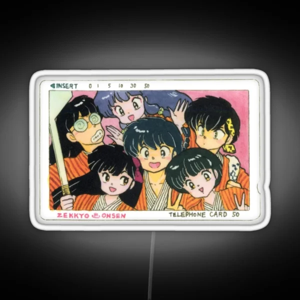 Ranma RGB Neon Sign