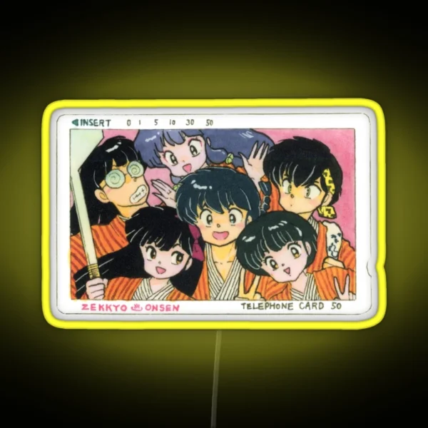 Ranma RGB Neon Sign