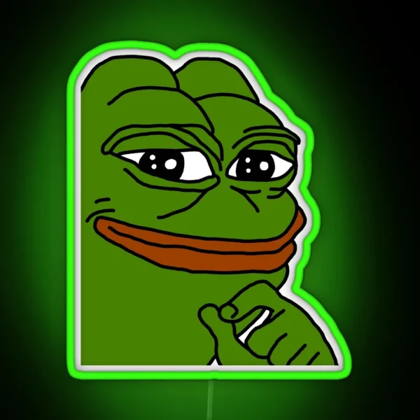 RARE PEPE RGB Neon Sign