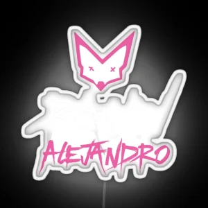 Rauw Alejandro RGB Neon Sign
