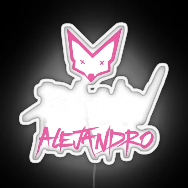 Rauw Alejandro RGB Neon Sign