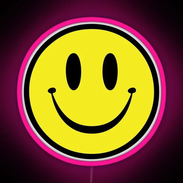 Rave Smile RGB Neon Sign
