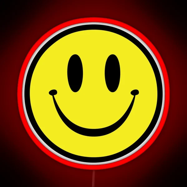 Rave Smile RGB Neon Sign