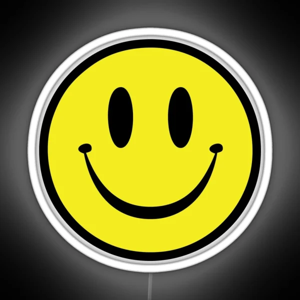 Rave Smile RGB Neon Sign