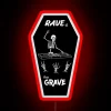 Neon RGB Skele DJ Rave Party Sign for EDM Enthusiasts