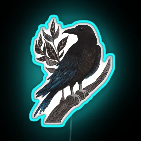 Raven RGB Neon Sign