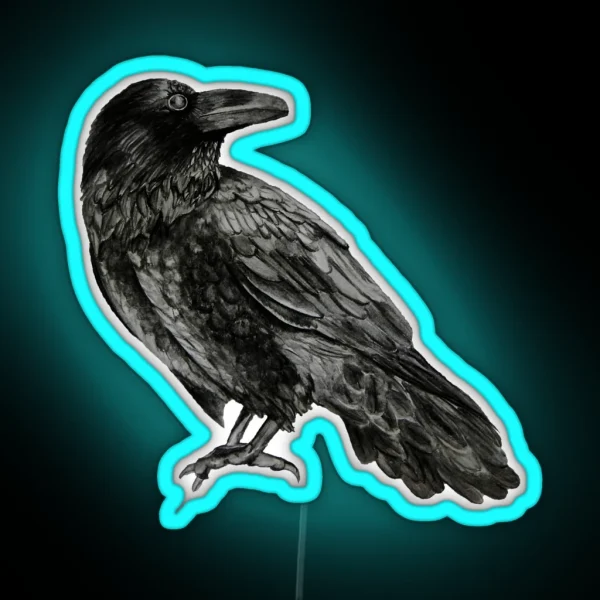 Raven RGB Neon Sign