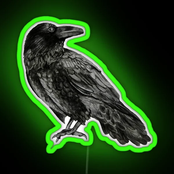 Raven RGB Neon Sign