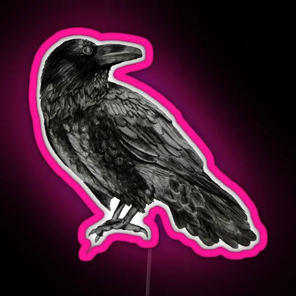 Raven RGB Neon Sign