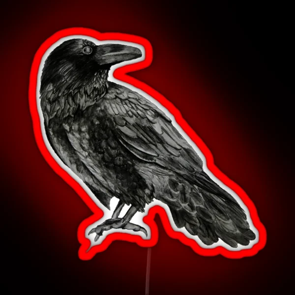 Raven RGB Neon Sign