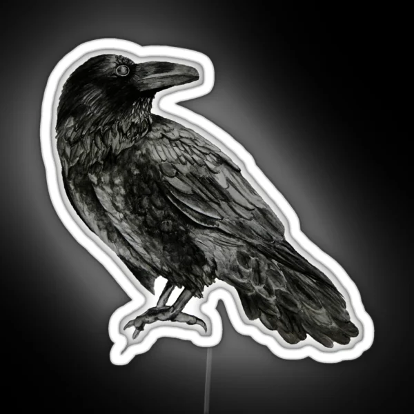 Raven RGB Neon Sign
