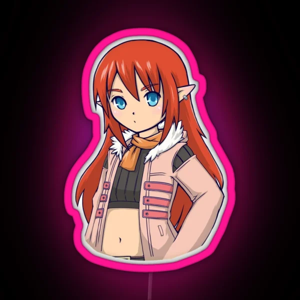 Raven Rune Factory RGB Neon Sign
