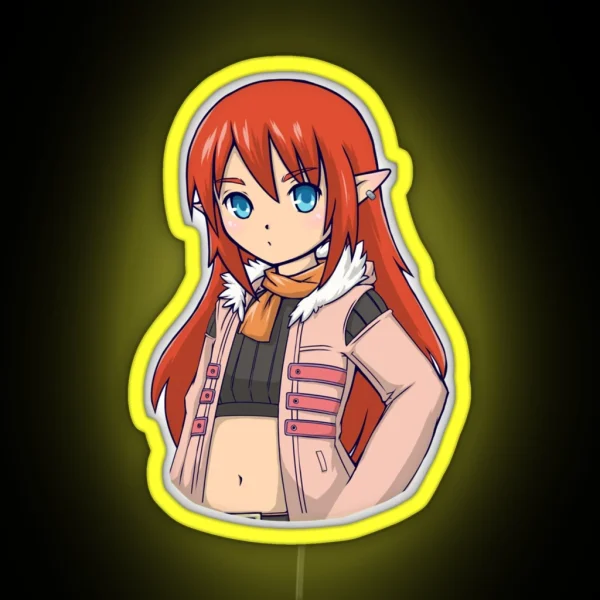 Raven Rune Factory RGB Neon Sign