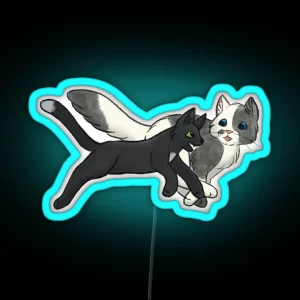 Ravenpaw And Barley RGB Neon Sign