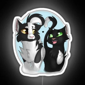 Ravenpaw And Barley RGB Neon Sign