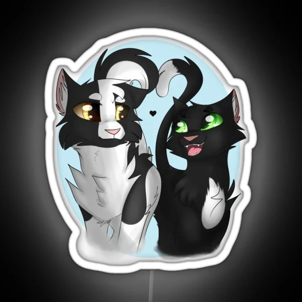 Ravenpaw And Barley RGB Neon Sign